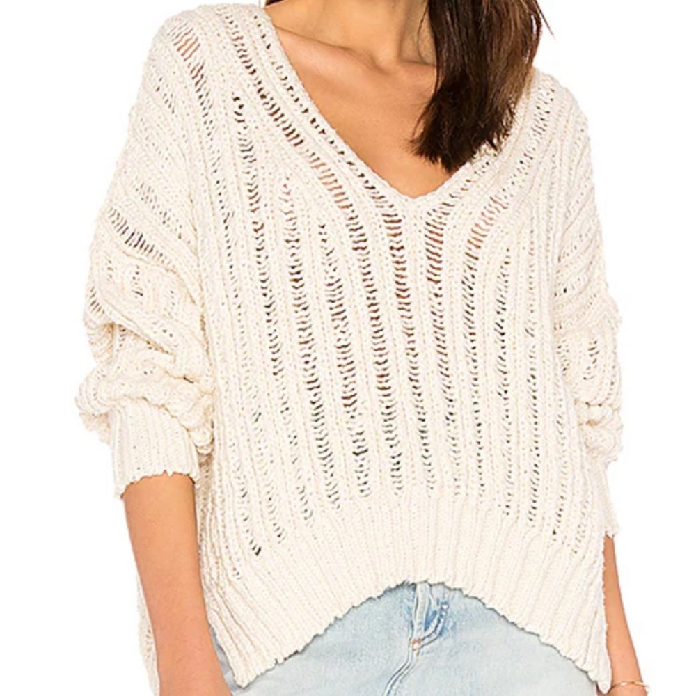Free People Infinite V-Neck Sweater